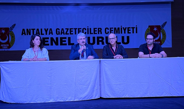Antalya Gazeteciler Cemiyeti Başkan İdris Taş ile yeniden devam