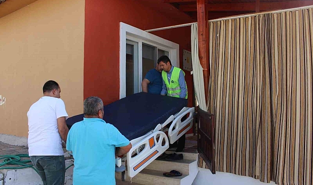 Antalya'da 4 bin 471 adet hasta yatağı yardımında bulunuldu