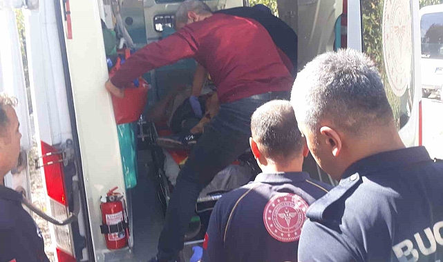 Ayağını çapa makinesine kaptıran şahıs yaralandı