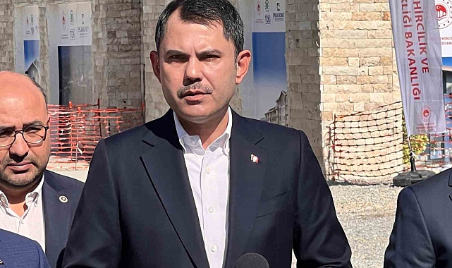 Bakan Kurum: "Şuan 101 bin 254 konut teslim ettik"