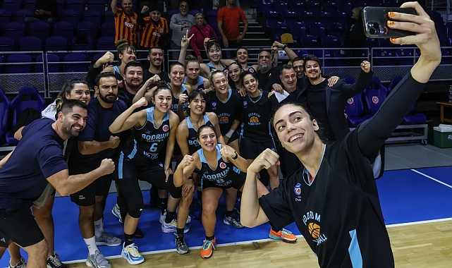 Bodrum Basketbol lideri devirdi