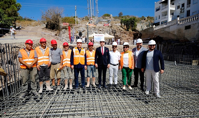 Bodrum'da Saadet Canbaz Anaokulu'nun temeli törenle atıldı