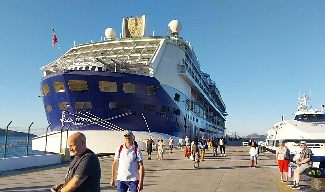 Bodrum'a denizden 1773 turist