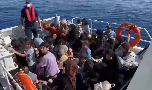 Bodrum'da 93 kaçak göçmen yakalandı