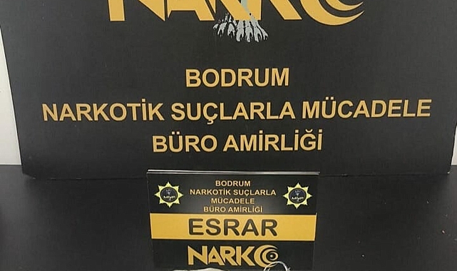 Bodrum'da uyuşturucu operasyonu
