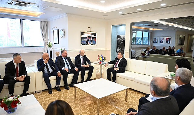 Bosna heyetinden Başkan Böcek'e ziyaret