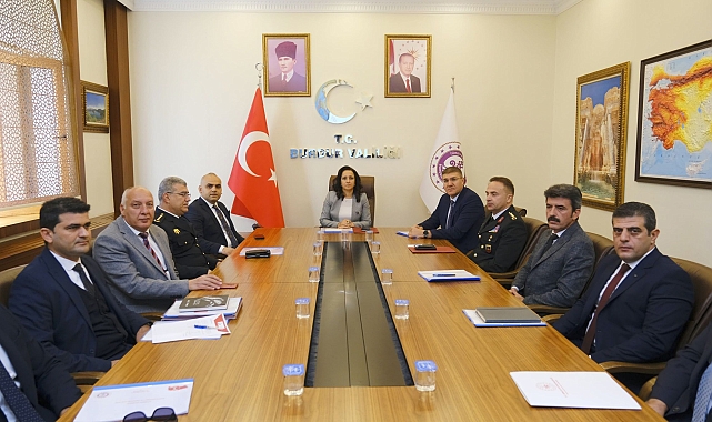 Burdur'da Üniversite Güvenlik Koordinasyon Toplantısı