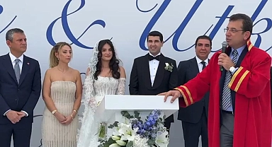 CHP Genel Başkanı Özel, Avcılar Belediye Başkanı Çaykara'nın nikah şahidi oldu