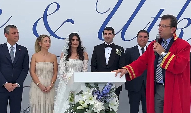 CHP Genel Başkanı Özel, Avcılar Belediye Başkanı Çaykara'nın nikah şahidi oldu