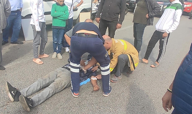 Cip, park halindeki kamyonete çarptı: 3 yaralı