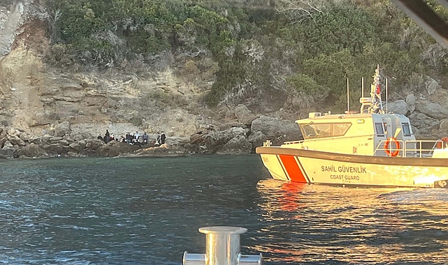 Datça'da 27 göçmen yakalandı, 24 göçmen kurtarıldı