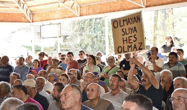 Doyran’da ki HES’e karşı toplu tepki