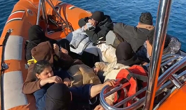 Fethiye'de 56 kaçak göçmen yakalandı