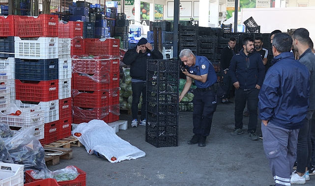 Halde hayatını kaybetti, etrafı domates kasalarıyla kapatıldı