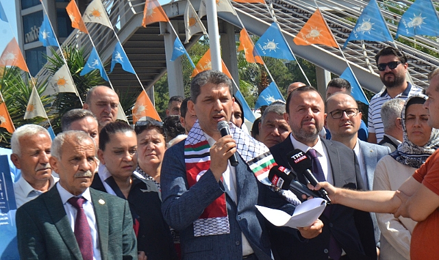 İl Başkanı Çetin: 'Hiçbir şey 7 Ekim'de başlamadı'