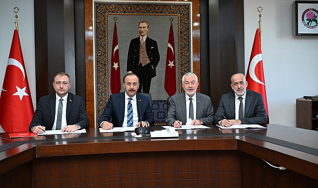 Isparta'da iki protokol imzalandı
