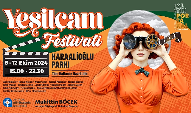Karaalioğlu Parkı'nda Yeşilçam Festivali düzenlenecek
