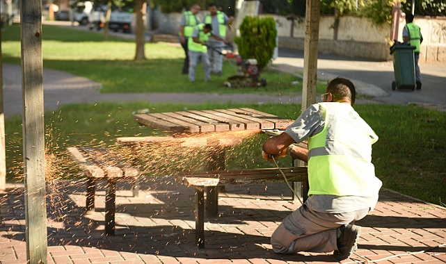 Kültür mahallesi Parkı yenilendi
