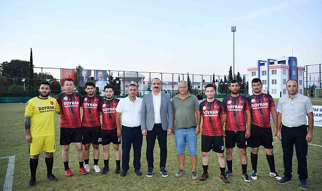 Mahalleler arası futbol turnuvasında heyecan sürüyor