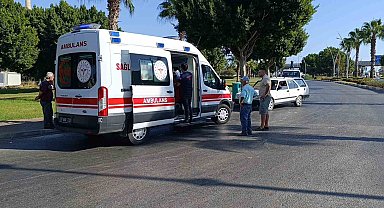 Manavgat'ta trafik kazası: 1 yaralı