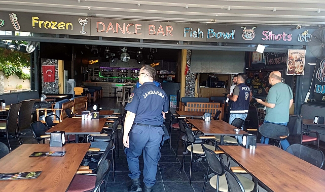 Marmaris'te işletmelere nargile ve tütün denetimi
