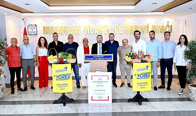MATSO Manavgat'ın en iyilerini YÖREX'te tanıtacak