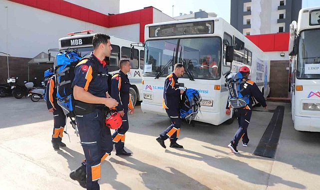 Mersin Büyükşehir Belediyesi'nden deprem tatbikatı