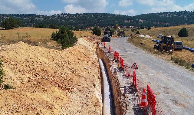 Silifke'de 55 mahallenin içme suyu kapasitesi arttırılıyor