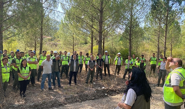 Silvikültür tatbikatlarının ikincisi yapıldı