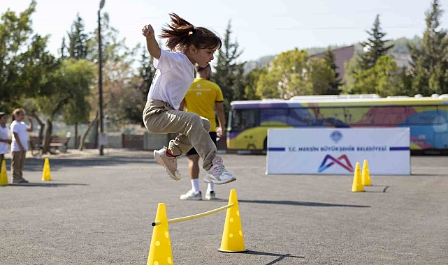 Sporbus aracı, kırsal bölgelerdeki çocukları sporla buluşturuyor