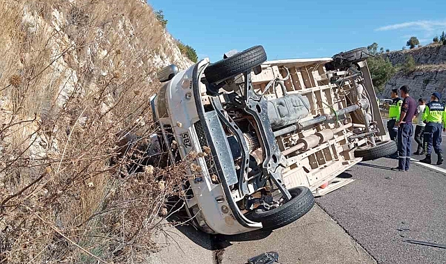 Tarsus'ta trafik kazası: 1 yaralı