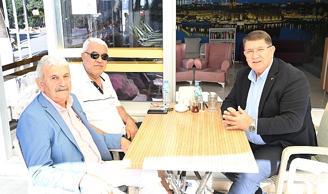 TESK ve Esnaf Odaları Başkanları Side'de Esnafın Durumunu Değerlendirdi
