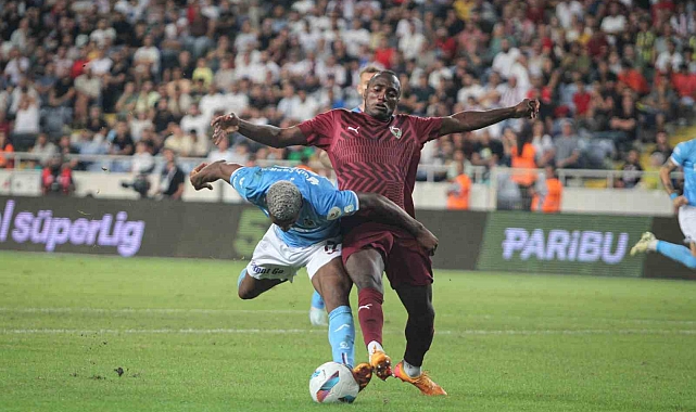 Trendyol Süper Lig: Hatayspor: 1 - Trabzonspor: 1