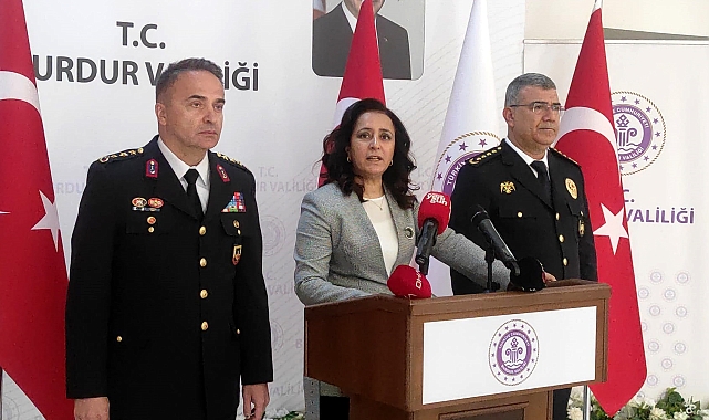 Vali Bilgihan: Burdur'un huzuru, Türkiye'nin huzuru