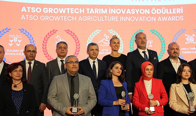 23. Growtech Antalya Tarım Fuarı'nda ATSO İnovasyon Ödülleri sahiplerine verildi