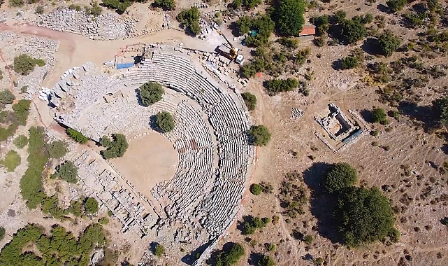 3 bin yıllık liman kenti 'Kaunos'