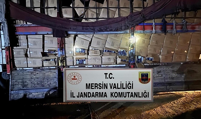 5 ton kaçak tütün ele geçirildi