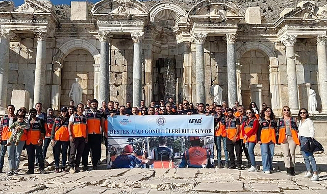 AFAD gönüllüleri Ağlasun'da buluştu