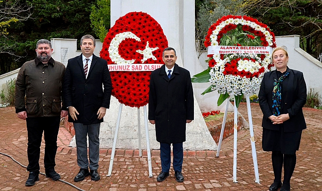 Alaiye şehitleri törenle anıldı
