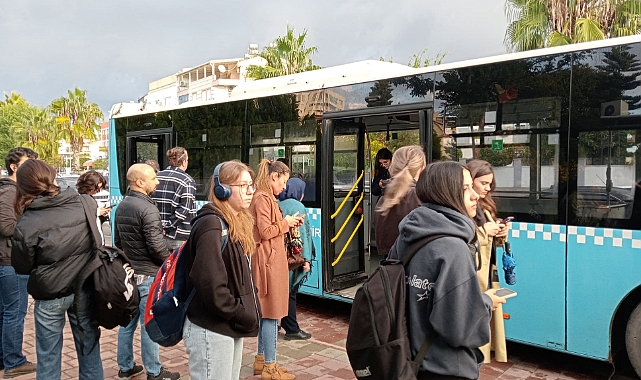 Antalya'da Otobüsler Yine Arıza Yaptı