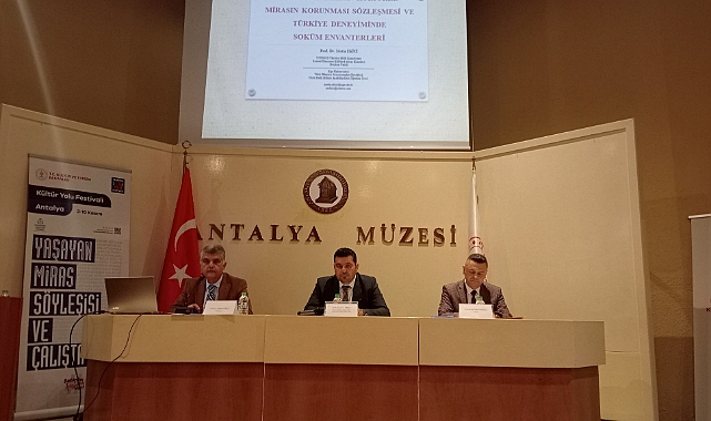 Antalya'da "Yaşayan Miras Söyleşisi ve Çalıştayı" Gerçekleştirildi
