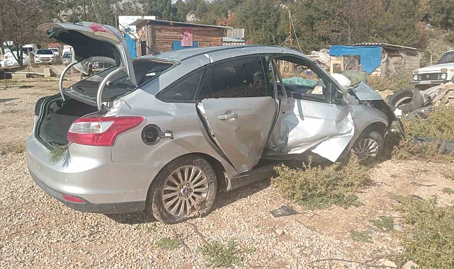 Antalya-Konya karayolunda trafik kazası: 1 ölü, 1 yaralı
