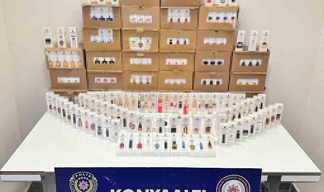 Antalya'da 2 milyon lira değerinde kaçak parfüm ele geçirildi