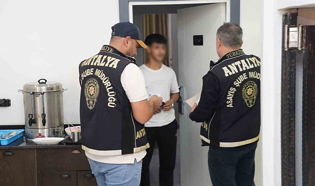 Antalya'da günübirlik kiralanan evler denetlendi