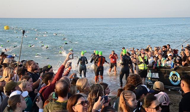Antalya'da Ironman 70.3 heyecanı