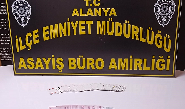 Antalya'da kumar ve tombala operasyonu: 85 şahsa adli ve idari işlem