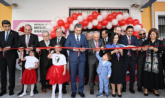 Antalya'da yeni bir eğitim yuvası hizmete açıldı