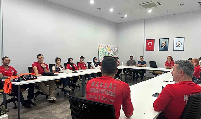 ASSİM'de arama kurtarma eğitimi verildi