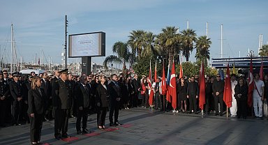 Atatürk Bodrum'da anıldı