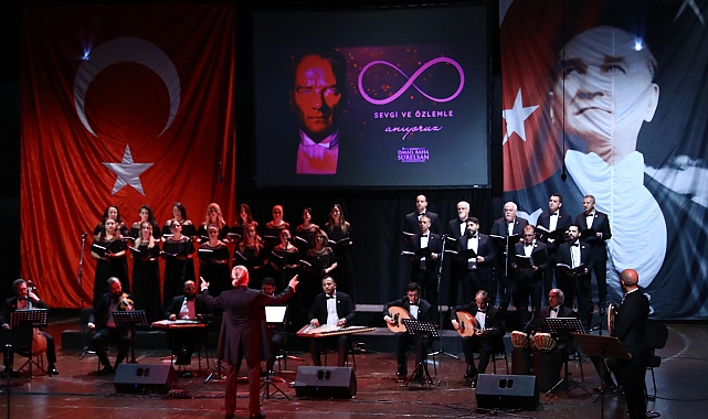 Atatürk, sevdiği şarkılarla 'Hasret'le anıldı
